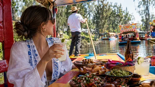 4. Floating Food and Drink
